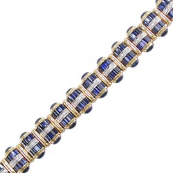 B0118 18KT Sapphire Bracelet
