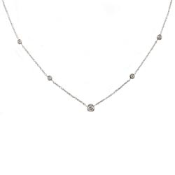 N1259 18KW Diamond Necklace