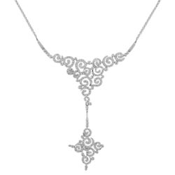 N1840 18KW Diamond Necklace