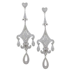 E2130 18KW Diamond Earrings