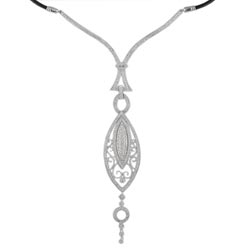 N2146 18KW Diamond Necklace